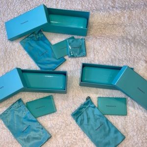 Tiffany & Co. Hard Cases for Glasses Bundle